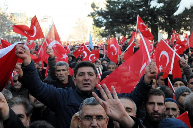 Şehitlere Saygı ve Milli Birlik Yürüyüşü