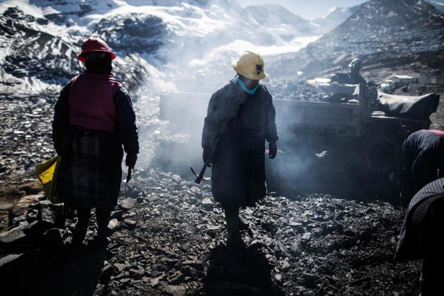 Peru La Rinconada altın madeni