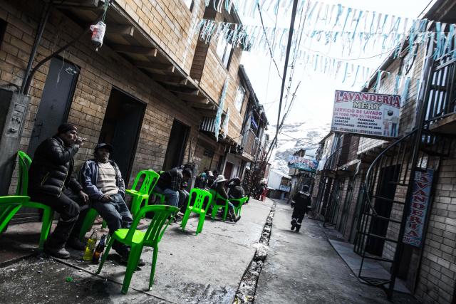 Peru La Rinconada altın madeni