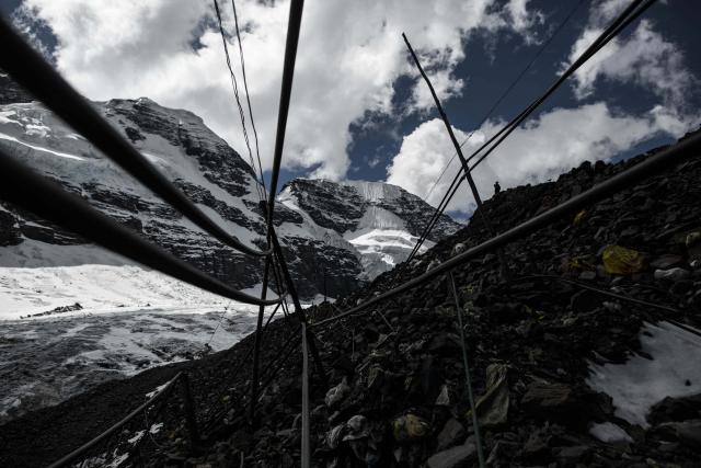 Peru La Rinconada altın madeni