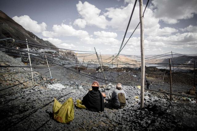 Peru La Rinconada altın madeni