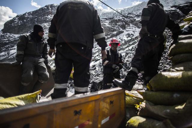 Peru La Rinconada altın madeni