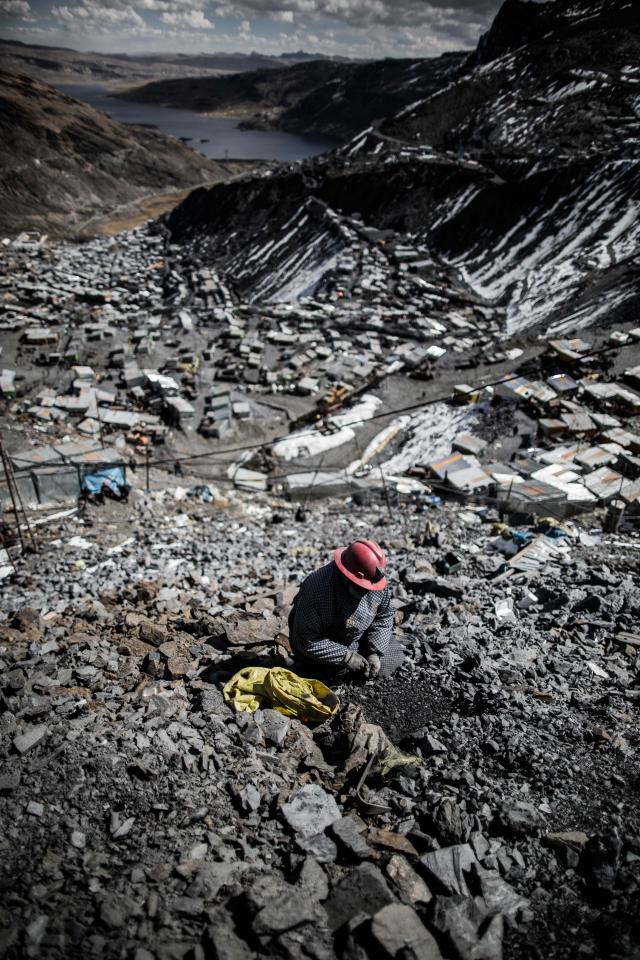 Peru La Rinconada altın madeni