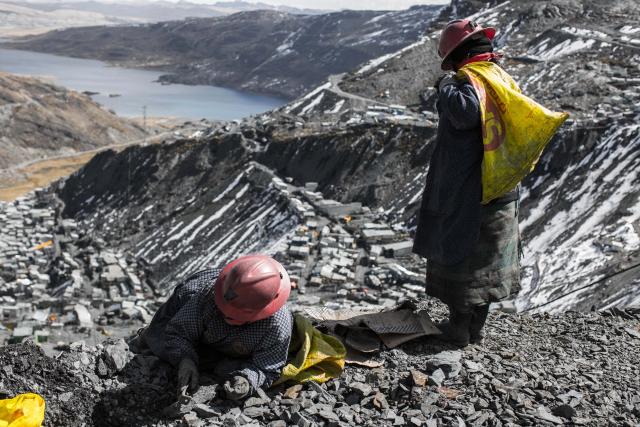 Peru La Rinconada altın madeni