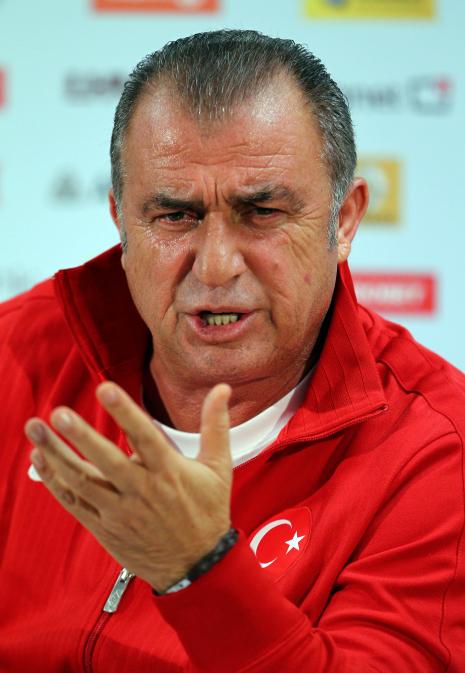 Terim, maça &quot;Volkan, Gökhan, Semih, Ömer, Caner, Gökhan Töre, selçuk, Mehmet Topal, Arda, Burak ve Umut&#39;la başlayacaklarını kaydetti. - 00003184251