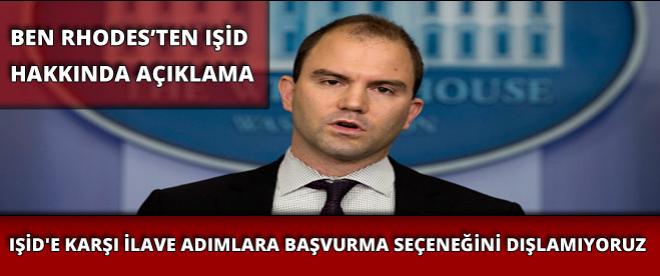 Ben Rhodes hava saldırıları ile ilgili soruları yanıtladı