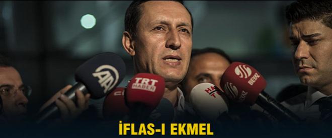 İşlerden gönderme: &quot;iflası Ekmel&quot;