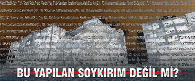 Bu soykırım değil mi?