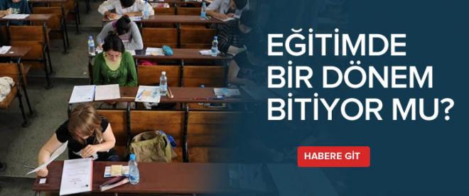 Eğitimde yeni dönem geliyor