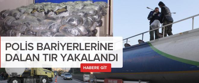 Tankerden 1 tona yakın esrar çıktı