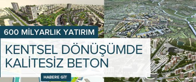 Kentsel dönüşümde kalitesiz beton uyarısı