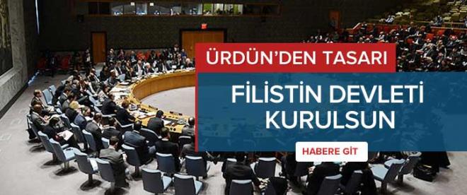 BMye &quot;Filistin devleti kurulsun&quot; tasarısı