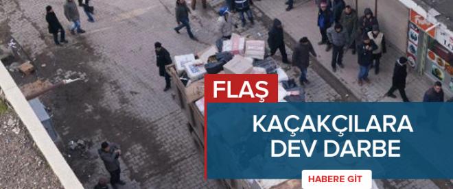 Sigara kaçakçılarına dev darbe