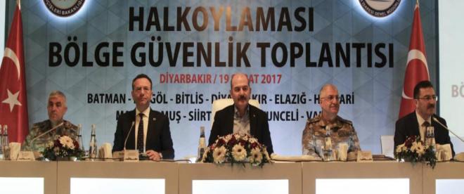 Diyarbakırda &quot;Halk Oylaması Güvenlik Toplantısı&quot;