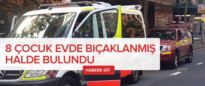 Avustralyada 8 çocuk bıçaklanarak öldürüldü