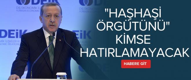 &quot;Haşhaşi örgütünü&quot; kimse hatırlamayacak