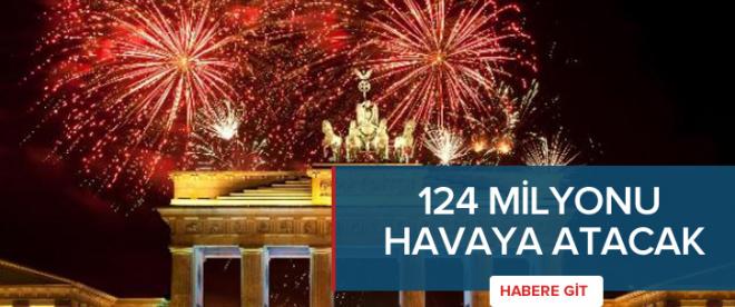 Almanlar 124 milyonu havaya atacak