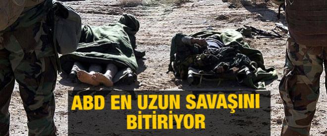 ABDnin en uzun savaşı bitiyor