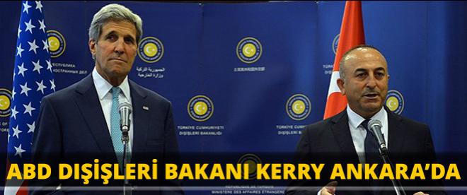 ABD Dışişleri Bakanı Kerry Ankarada