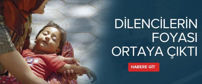 Dilencilerin foyası ortaya çıktı