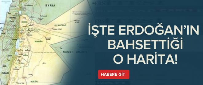 İşte Erdoğanın bahsettiği o harita