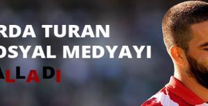 Arda Turan, İspanyada sosyal medyayı salladı