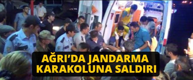 Ağrıda karakola saldırı