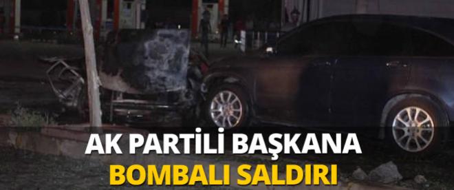 Ak Partili Başkana bombalı saldırı