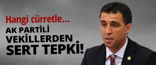 Ak Partili Vekiller bu kez çok sert çıktı!