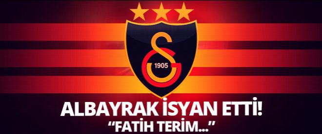 Albayrakın Fatih Terim isyanı