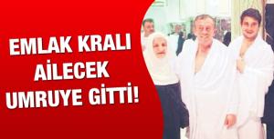 Ali Ağaoğlu ailece Umreye gitti