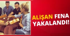 Alişan taş çalarken yakalandı