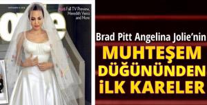 Brad Pitt-Angelina Jolie Düğününden ilk kareler