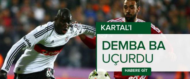 Beşiktaşta Demba Ba farkı