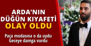 Ardanın kıyafeti olay oldu