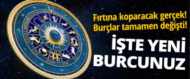 Artık 13 burç var ve hepsinin günü değişti!