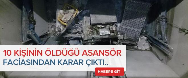 Asansör kazasında sıcak gelişme