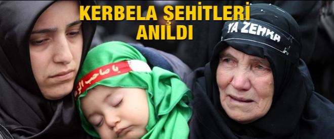 Kerbela şehitleri anıldı