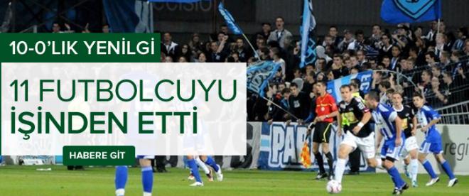 Bu yenilgi 11 oyuncuyu işinden etti