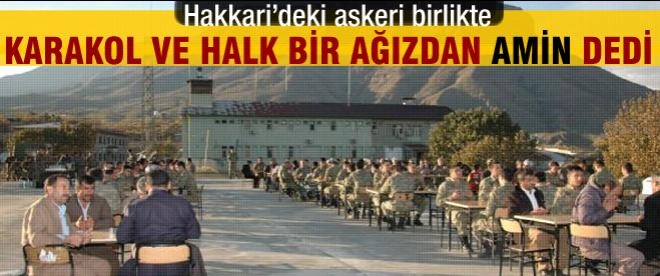 Askerde bir ilk