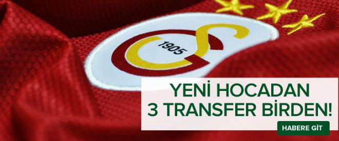 Hamza Hamzaoğlu üç ismi Galatasaraya getiriyor!