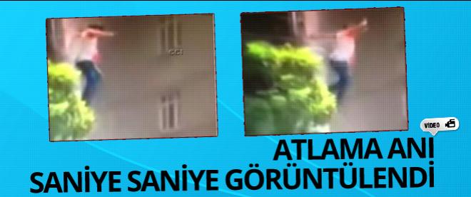 Atlayışı saniye saniye görüntülendi