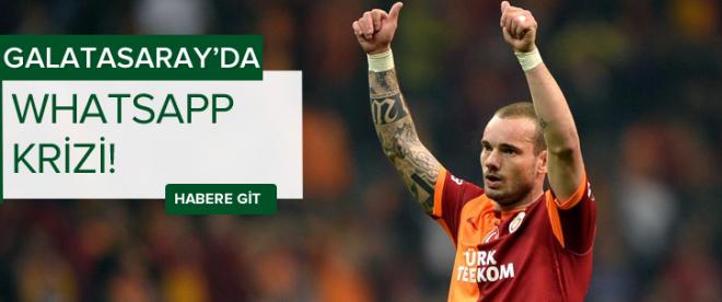 Galatasarayda whatsapp krizi