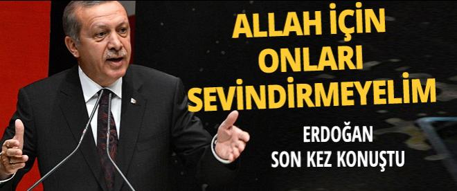 Erdoğan İl Başkanları toplantısında konuşuyor