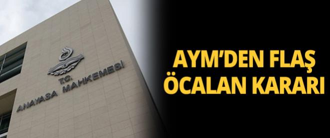 AYMnin Öcalan kararı