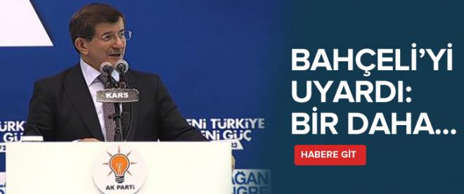 Bahçeliyi uyardı: Bir daha...