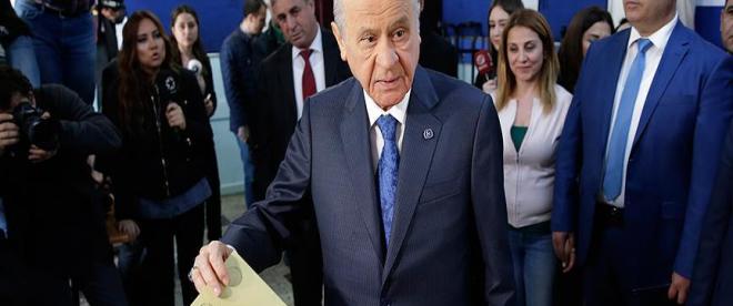 MHP lideri Bahçeli oyunu kullandı