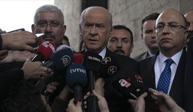 MHP Genel Başkanı Bahçeli: İstanbulda yeni bir seçim düşünülebilir