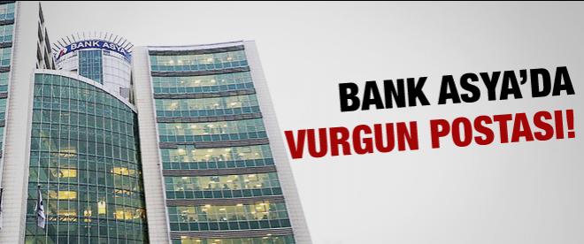 Bank Asyada vurgun postası!