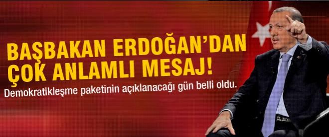 Başbakan anlamlı günde açıklayacak!